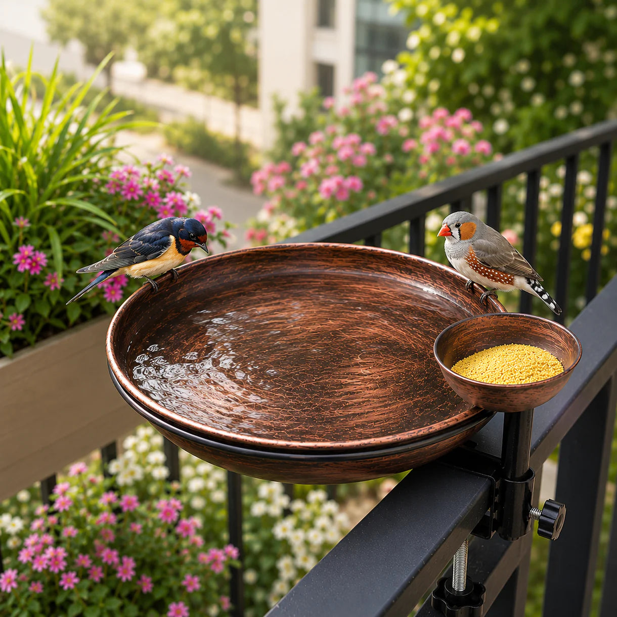 2 in 1 Bird Feeder